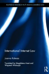 book International Internet law