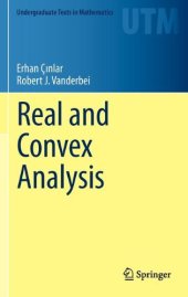 book Real and Convex Analysis