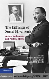 book The Diffusion of Social Movements Actors, Mechanisms, and Political Effects