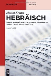 book Hebräisch: Biblisch-Hebräische Unterrichtsgrammatik