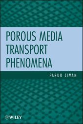 book Porous media transport phenomena