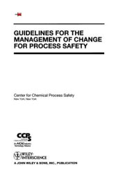 book Guidelines for the management of change for process safety