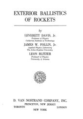 book Exterior Ballistics of Rockets