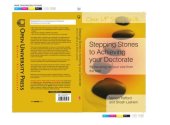 book Stepping stones to achieving your doctorate : focusing on your viva from the start