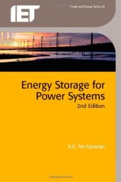 book Energy Storage for Power Systems