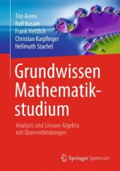 book Grundwissen Mathematikstudium - Analysis und Lineare Algebra mit Querverbindungen