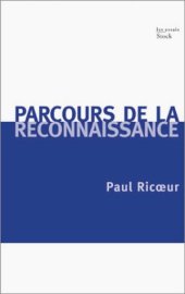 book Parcours de la reconnaissance. Trois études