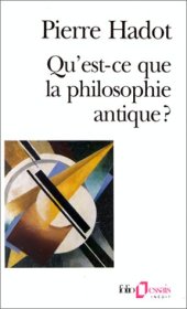 book Qu’est-ce que la philosophie antique?