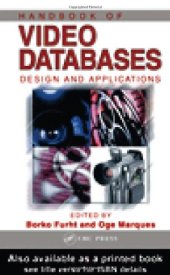 book Handbook of Video Databases: Design and Applications