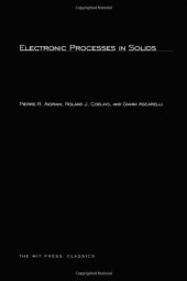 book Electronic Processes in Solids