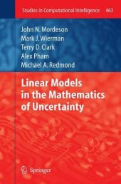 book Linear Models in the Mathematics of Uncertainty