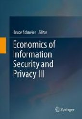 book Economics of information security and privacy III