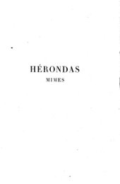 book Hérondas: Mimes