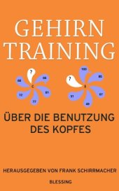 book Gehirntraining: Über die Benutzung des Kopfes