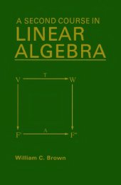 book A Second Course in Linear Algebra