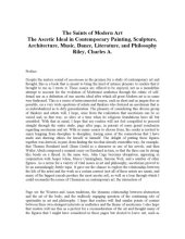 book The saints of modern art : the ascetic ideal in contemporary painting, sculpture, architecture, music, dance, literature, and philosophy