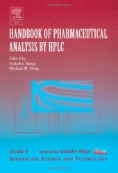 book Handbook of Pharmaceutical Analysis by HPLC