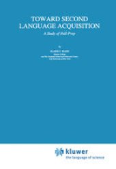 book Toward Second Language Acquisition: A Study of Null-Prep