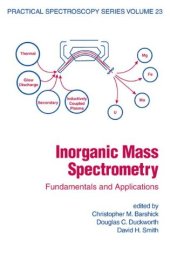 book Inorganic Mass Spectrometry: Fundamentals and Applications