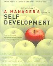 book A manager's guide to self-development