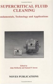 book Supercritical Fluid Cleaning: Fundamentals, Technology and Applications