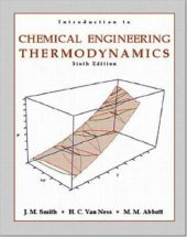 book Introduction to Chemical Engineering Thermodynamics