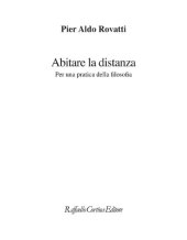 book Abitare la distanza: per una pratica della filosofia