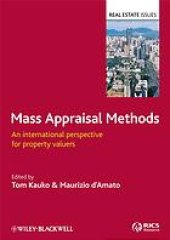 book Mass appraisal methods : an international perspective for property valuers