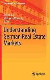 book Understanding German real estate markets