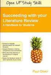 book Succeeding with your literature review : a handbook for students