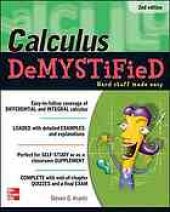 book Calculus Demystified