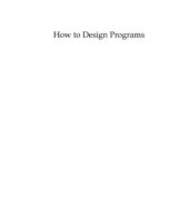 book How to design programs : an introduction to programming and computing