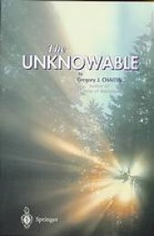 book The unknowable