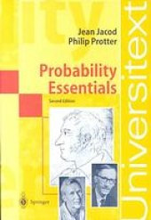 book Probability essentials