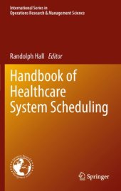 book Handbook of healthcare system scheduling