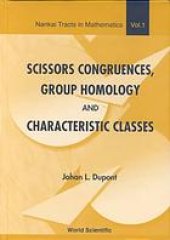 book Scissors congruences, group homology and characteristic classes