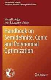 book Handbook on semidefinite, conic and polynomial optimization