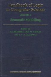 book Handbook of Logic in Computer Science. Volume 4: Semantic Modelling