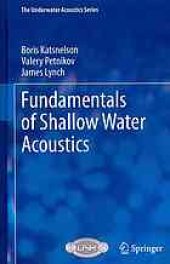 book Fundamentals of shallow water acoustics