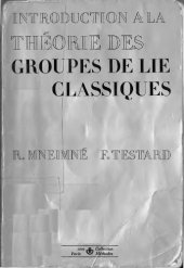 book Introduction a la theorie des groupes de Lie classiques