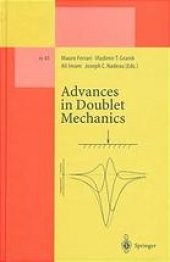 book Advances in doublet mechanics