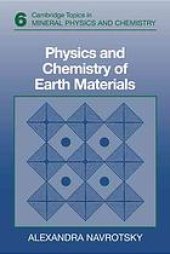 book Physics and chemistry of earth materials