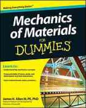 book Mechanics of materials for dummies