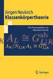 book Klassenkörpertheorie