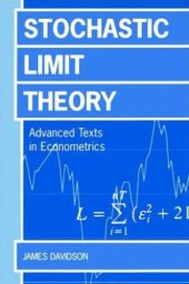 book Stochastic limit theory : an introduction for econometricians / [...] XD-US