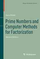 book Prime numbers and computer methods for factorization