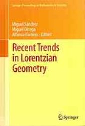 book Recent trends in Lorentzian geometry