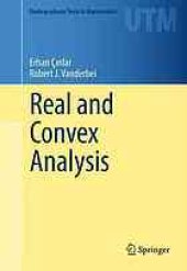 book Real and convex analysis