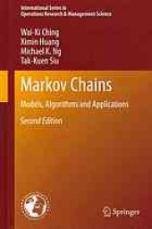 book Markov Chains : Models, Algorithms and Applications