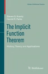 book Implicit function theorem : history, theory, and applications